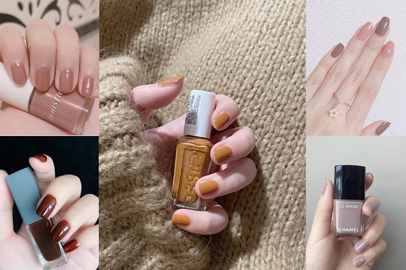 「秋冬指甲油推薦」小細節變身知性優雅女孩，低調冷門色號必上手～｜指甲油推薦