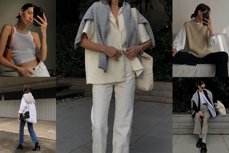 秋冬穿搭就是要多件高級感針織單品！Jessica Alizzi時尚博主多變Old+New針織搭法～｜穿搭推薦