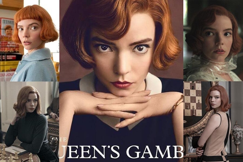 《后翼棄兵》天才棋手「精靈系短髮」超吸睛，2020最強形象短髮捲，懷舊年代大指標｜髮型推薦