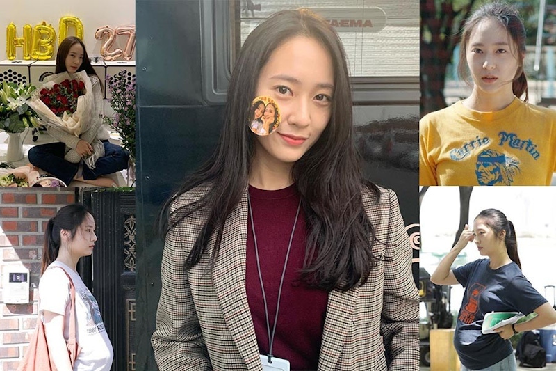 孕婦Krystal鄭秀晶，忽胖忽瘦體質，是怎麼瘦身來保持好身材？｜名人焦點