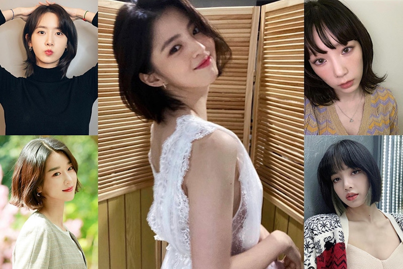 短髮潮來勢洶洶！潤娥、韓素希都淪陷，清新減齡短髮髮型居然還撞臉宋慧喬？｜短髮推薦