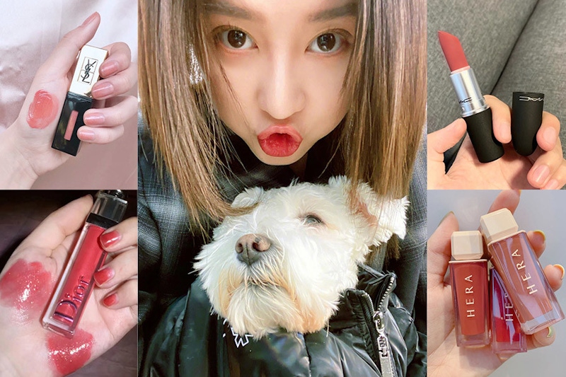 《小風暴》胡一天成霸道總裁，強行按頭喬欣來個胸口吻，粉嫩蜜桃唇色惹人聯想翩翩｜唇膏推薦