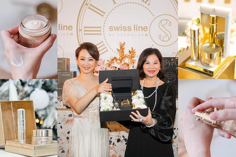 新品｜瑞士Swissline閃耀回歸！連郁方都愛不釋手的醫美級保養，逆齡肌膚超有感｜小編直擊採訪