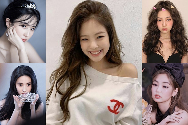 Jennie、劉亦菲巴掌臉全靠《高頭顱》？顱頂高度一達標臉就小，後天靠髮型來打造｜髮型教學