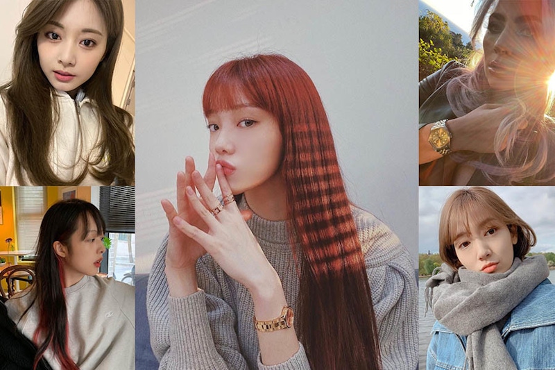 聖誕&跨年髮色趨勢推薦！子瑜茶色低髮色超氣質、李聖經的紅茶拿鐵最顯白～Lady Gaga透明霧紫超浪漫｜髮色推薦