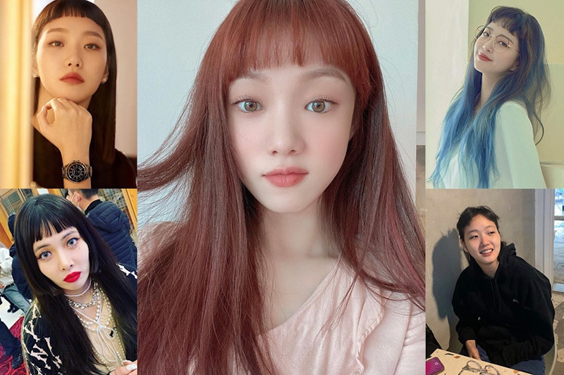 眉上瀏海髮型成時尚寵兒？金高銀、李聖經默默剪起，減齡還顯精神誰不愛？｜髮型推薦