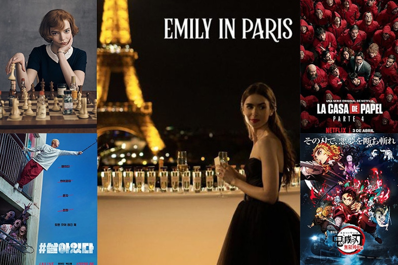 Netflix2020年度熱播回顧！《后翼棄兵》、《艾蜜莉在巴黎》果真上榜，連台劇的「它」都強勢入榜｜影劇推薦