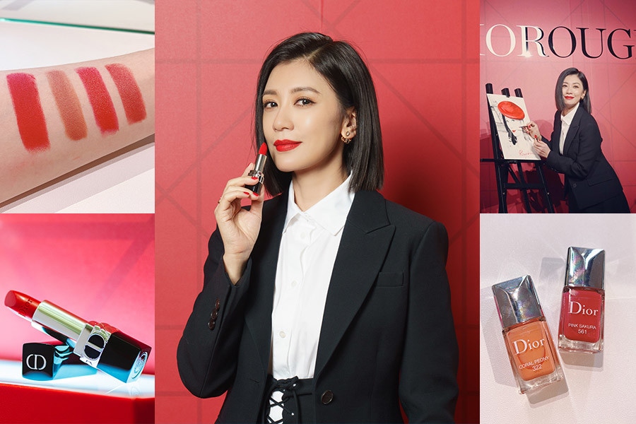 賈靜雯35色全包！2021年DIOR經典《迪奧藍星唇膏》全面再升級，4種質地讓經典#999再創巔峰｜小編記者會直擊