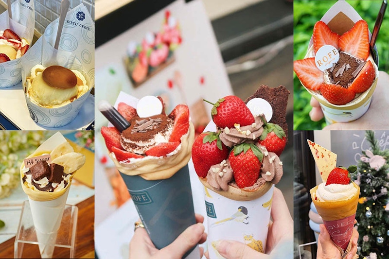 比接到捧花還快樂！ 花般的《可麗餅》捧著好拍，吃的每一口都是幸福好滋味｜可麗餅推薦