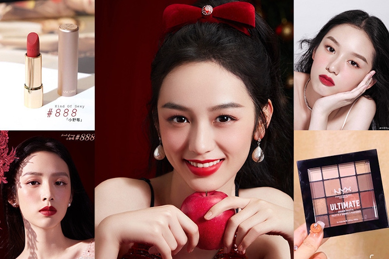 過年就是要喜氣煥新~《高級感春妝》這樣畫，桃花、財運滾滾來｜妝容教學