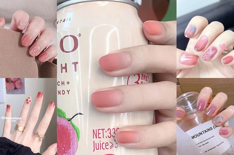 清甜女孩心機逆襲「粉嫩美甲」～春天指尖搶先換季！｜美甲推薦
