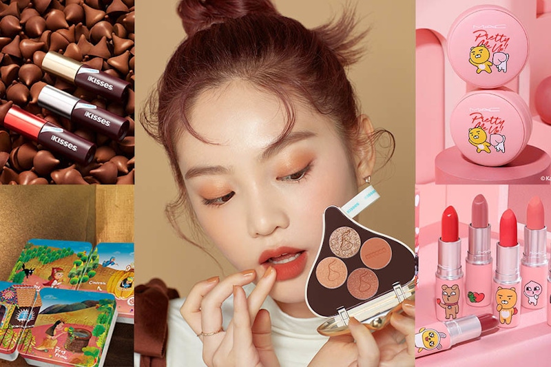 少女心很難守荷包耶！「可愛聯名彩妝」水滴巧克力、KAKAO都在彩妝品耍萌｜彩妝推薦