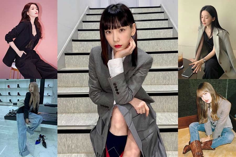 女星們的《西裝外套》穿搭這樣玩！輕鬆擺脫難搞的換季穿搭期｜穿搭技巧