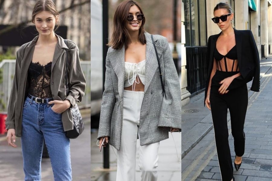 辣辣的、好好看！歐美潮女必追馬甲上衣，不分胸型都合穿，搭出夏日性感氣息