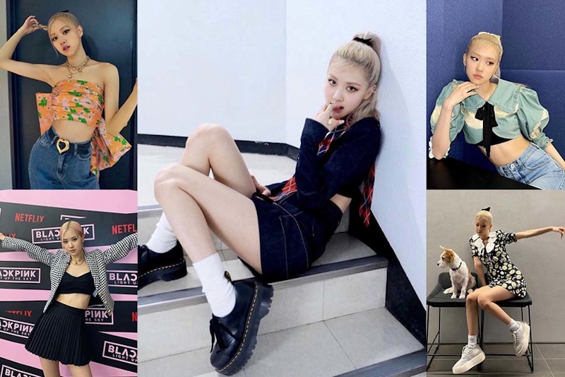 夏季就該展露好身材！跟著Rosé學穿搭，螞蟻腰、大長腿全都成目光焦點｜穿搭教學