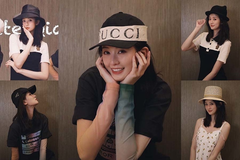 喬欣的不洗頭救星帽款，花式LOOK每一款都是百搭時尚單品，不洗頭也要成為精緻女孩～｜帽款推薦