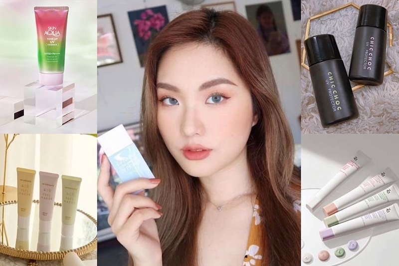 輕薄又透氣的開架《校色飾底乳》來啦～輕輕一擦自然好氣色，還有高防曬係數強力抵禦紫外線｜飾底乳推薦