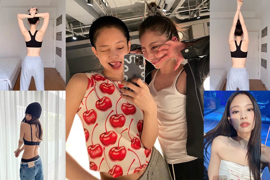 Jennie慵懶性感，穿上一字領露肩就靠直角肩取勝！6步驟練成漂亮肩頸線，鎖骨一起瘦出來｜運動推薦