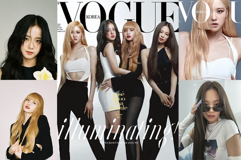 BLACKPINK雜誌封面合體！ROSE跟上公主切、LISA回歸長髮洋娃娃，4人髮型X髮色你拿誰當範本？｜女星髮型解析