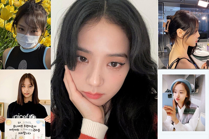 太妍、JENNIE、惠利女星示範5款「居家髮型」，臨時要視訊會議派上「這個」快速搞定又好看！｜髮型推薦