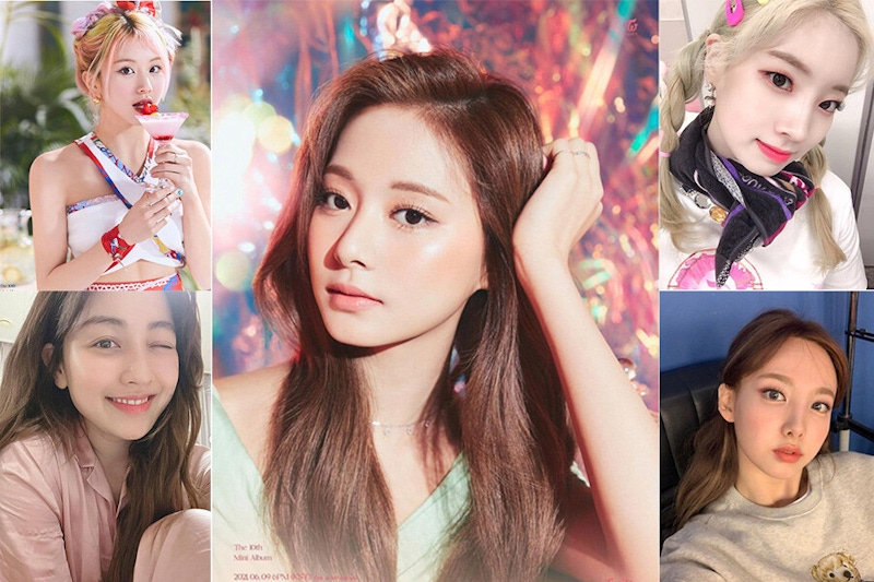 TWICE夏日強勢回歸！美美上鏡～鏡頭後有絕招，嚴選6位成員保養秘訣，子瑜面具敷臉法怎麼回事？