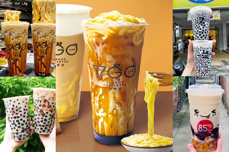 加珍珠、粉條不稀奇，拉麵布丁手搖飲讓你喝飽飽VS豹紋奶茶整杯混珠，還有爆料奶茶芋圓料～讚！｜飲料推薦