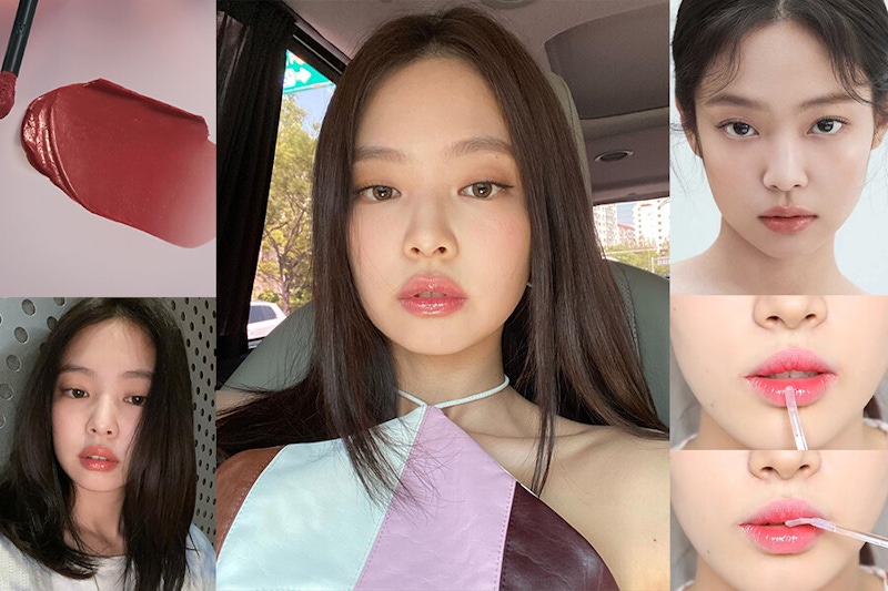 絕美水光唇釉Jennie也愛不釋手～1點2抿「唇釉塗法&漸層技巧」打造同款Jennie唇