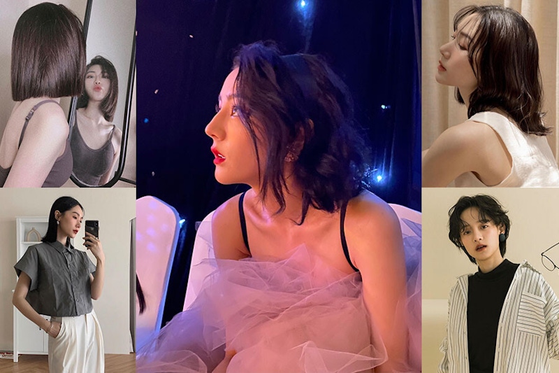 短髮根本不挑臉型！迪麗熱巴、李沁臉型不同剪短都好看～特搜女孩們2021短髮造型怎麼剪都不翻車！
