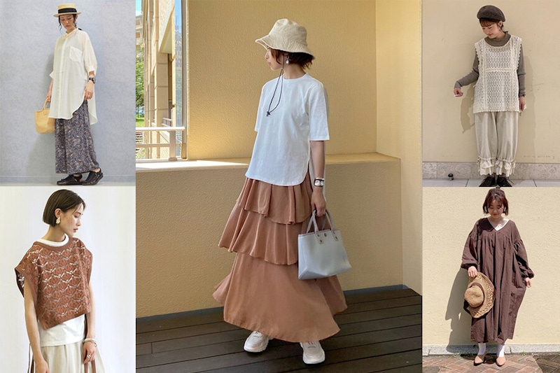 夏天穿搭靠5大日雜單品取勝，穿上它就是毫無疑問日系少女一枚～｜穿搭技巧