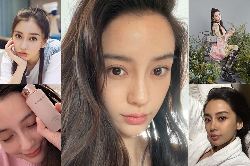 Angelababy七夕曬美照，比起與黃曉明的婚姻，女孩更想知道素顏的保養招！｜女星保養祕訣