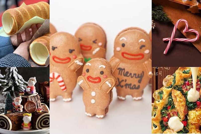 2021聖誕美食新品！必勝客新推出聖誕花圈pizza，煙囪捲、薑餅人讓創意料理無限噴發～｜美食推薦