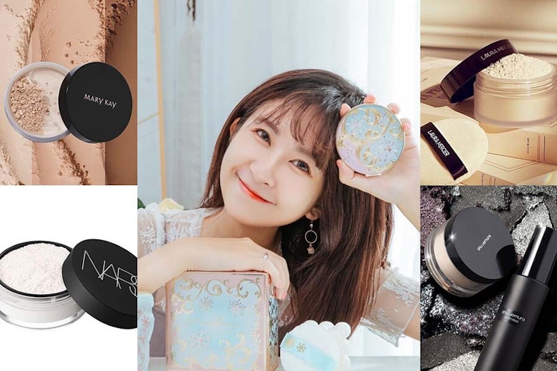 仙女光蜜粉推薦，控油定妝又能長效保濕，光澤好看極了｜定妝蜜粉推薦