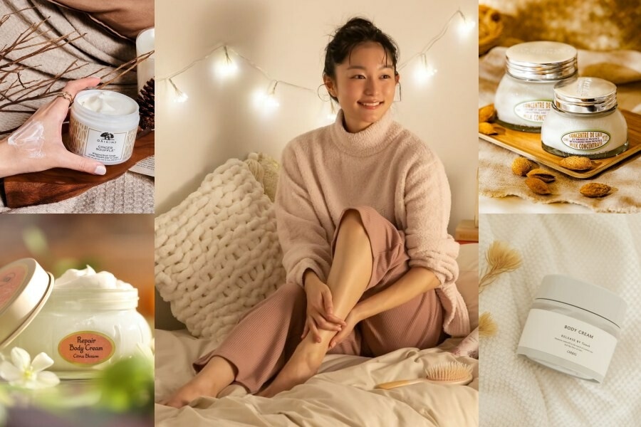 潤而不膩身體乳霜！冬天沐浴後的小奢華，暖暖入睡好療癒～｜身體乳霜推薦