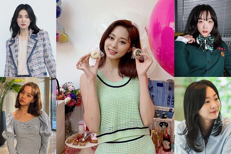 韓星中長髮範本!跟著金多美、子瑜打理仙氣髮,熬過尷尬過渡期|髮型推薦 韓星中長髮範本!跟著金多美、子瑜打理仙氣髮,熬過尷尬過渡期|髮型推薦