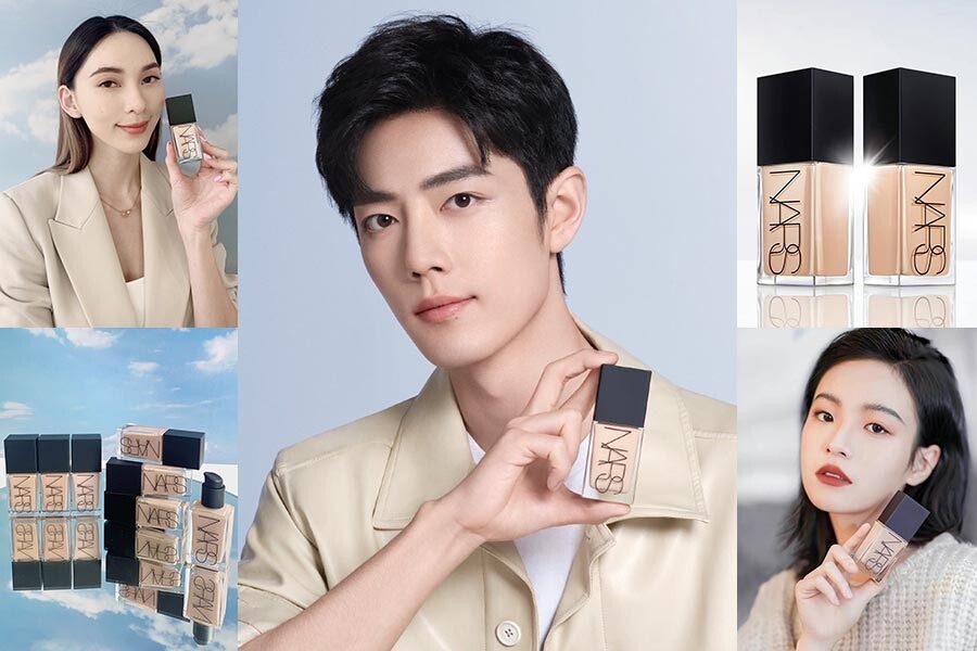 男神肖戰御用NARS小光瓶來了！全新裸光肌粹粉底精華秒造水光肌，自拍免調亮！｜記者會直擊