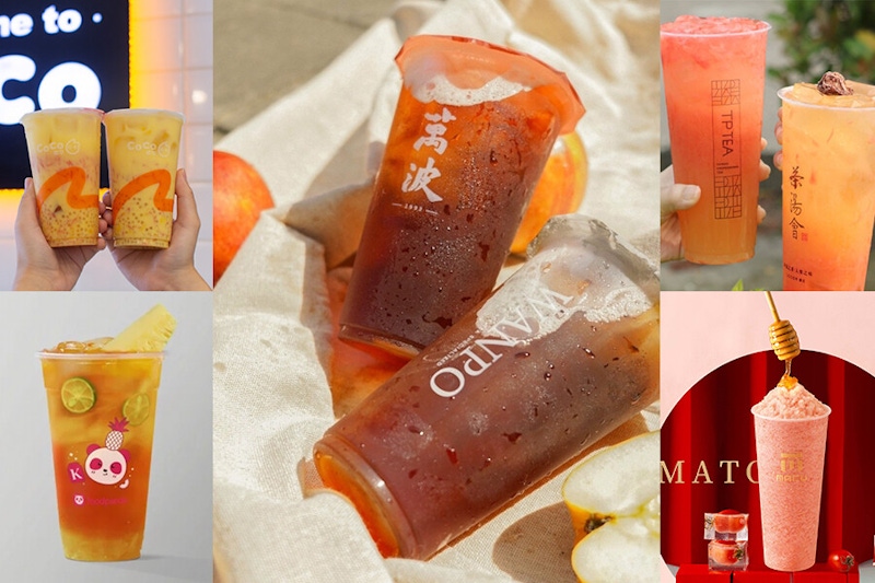 手搖飲新品喝起來！水果茶香甜又養顏，鳳梨蘋果、蕃茄梅蜜、楊枝甘露全入味｜春夏搖茶推薦