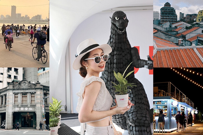 大稻埕打卡景點TOP5！近期必訪哥吉拉，遊古蹟、吃美食還能騎單車｜景點推薦