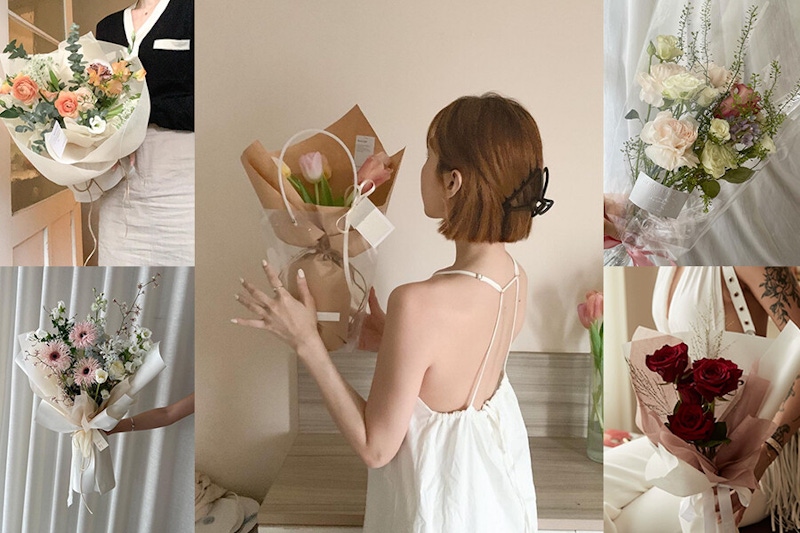 情人節送花束激推這5間！韓系花束正夯，玫瑰之外鬱金香也很搶手｜花店推薦