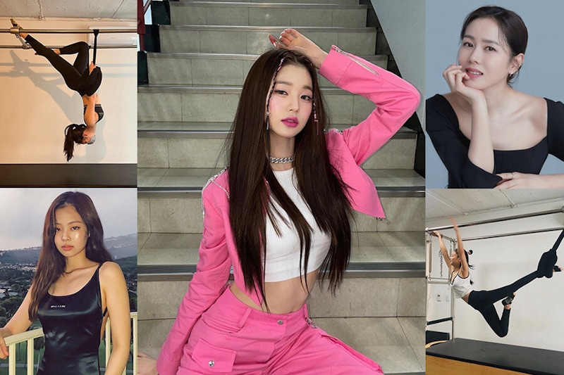 免道具皮拉提斯5動作！居家練習也能Get 張員瑛、孫藝珍的緊緻曲線｜瘦身運動