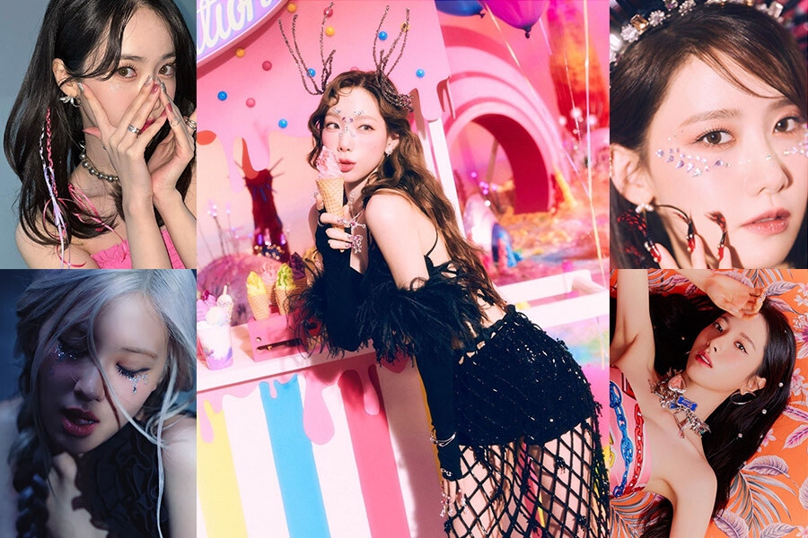韓國女團瘋追寶石妝！少女時代全員水鑽上臉，Rose&子瑜淚眼妝惹人憐愛～｜名人焦點