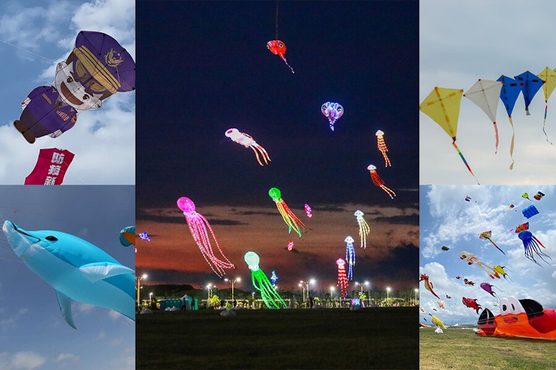 週末來新竹看風箏！國際風箏節點亮天空，白天黑夜各自美麗｜景點推薦