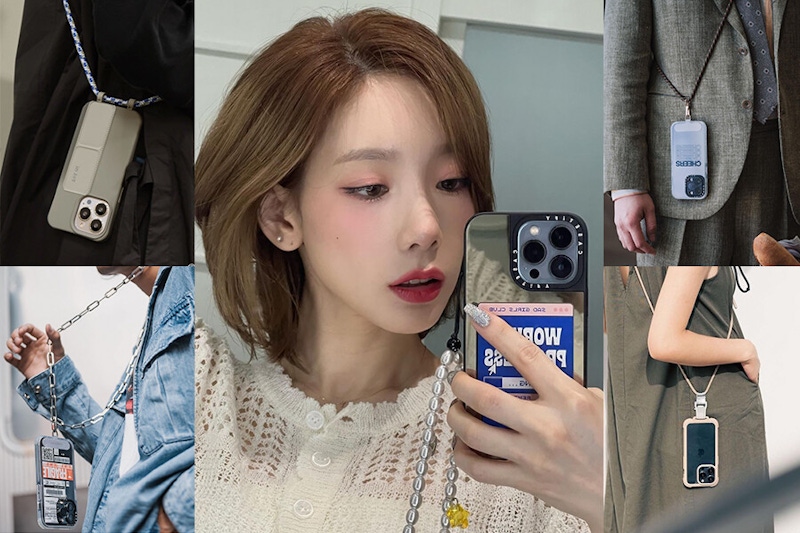 還沒搶到iPHONE14先來買配件！超時髦掛繩手機殼必須有，跟上凹豆潮流感～｜手機殼推薦