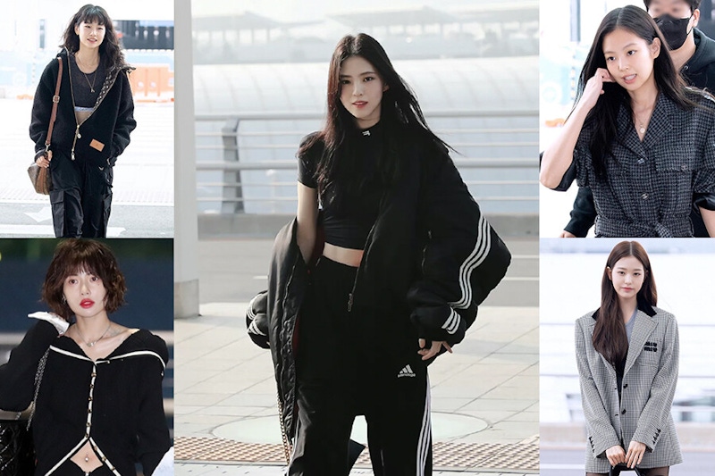 韓星秋季機場街拍帥翻時尚圈！潮流單品同款入手，秋冬韓系時尚追好追滿～｜穿搭推薦