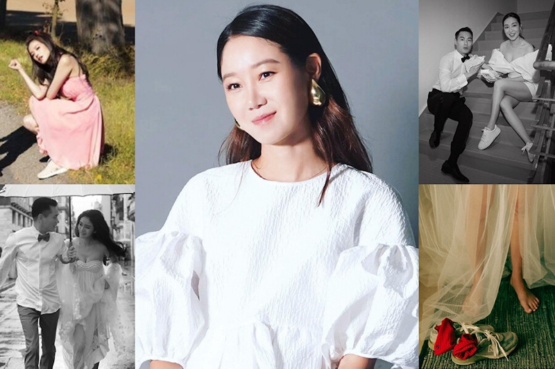 婚紗X球鞋拍出最潮婚紗照!孔曉振帶火N牌球鞋,穿球鞋拍婚紗還有她們|名人焦點 婚紗X球鞋拍出最潮婚紗照!孔曉振帶火N牌球鞋,穿球鞋拍婚紗還有她們|名人焦點