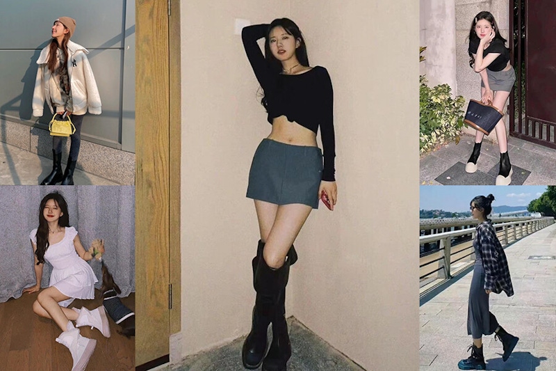 趙露思靴子穿搭3招太實用了！不同長度靴子搭配技巧，穿出一雙大長腿｜穿搭推薦
